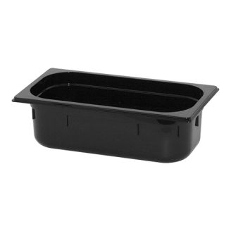 CaterChef gastronormbak 3,5 liter 1/3 GN zwart