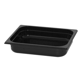 CaterChef gastronormbak 4,0 liter 1/2 GN zwart