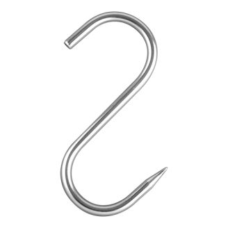 Vleeshaak RVS 200x10 mm