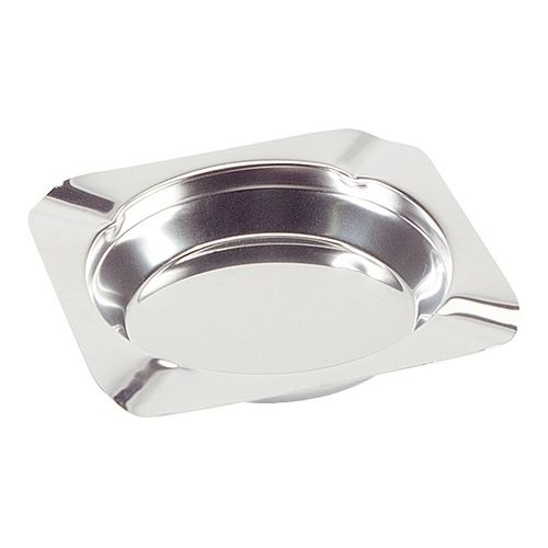 Asbak - vernikkeld - 120x120 mm