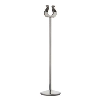 RVS kaartjes menustandaard - 29 cm