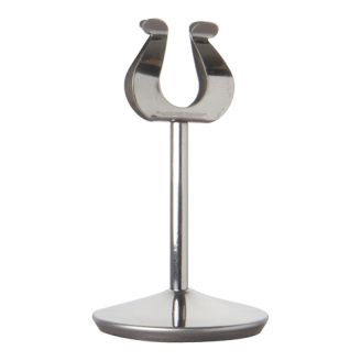 RVS kaartjes menustandaard - 14 cm
