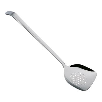 Briefanker RVS Serveerlepel geperforeerd - casino - 29cm