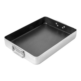 Pujadas braadslede aluminium 400x300x65 mm