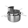 Pujadas pasta kookpan RVS diam. 350 mm