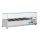 Coolhead opzetkoelvitrine - 5x 1/4 GN - glasopzet