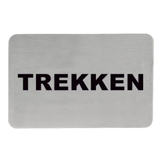 Tekstplaatje L trekken