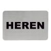 Tekstplaatje J heren