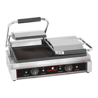 CaterChef contactgrill - geribbeld/glad
