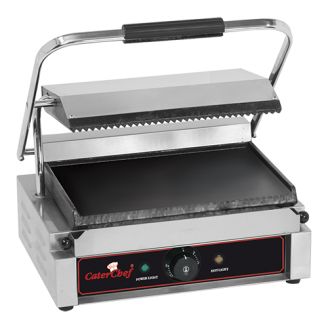 CaterChef contactgrill - glad/geribbeld