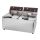 CaterChef Elektrische friteuse - topunit, 2x 8 liter