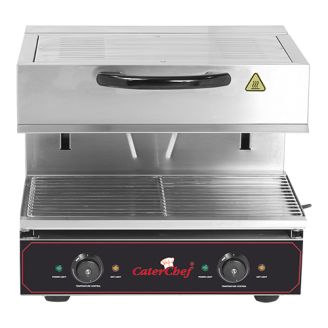 CaterChef Elektrische 2-zone salamander - grill hoogte instelbaar