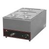 CaterChef Elektrische bain-marie - topunit, 2x 1/3 GN + 2x 1/6 GN