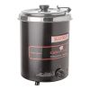 CaterChef soepketel - 5.7 liter, zwart