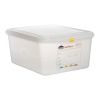 Denox voedseldoos 10,0 liter 1/2 GN