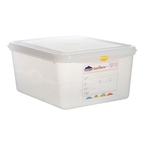 Denox voedseldoos 10,0 liter 1/2 GN
