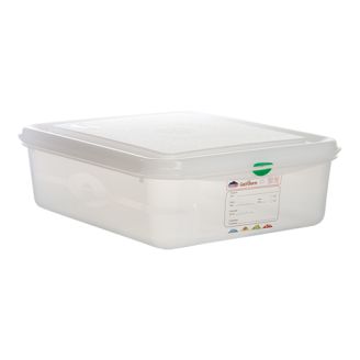 Denox voedseldoos 6,5 liter 1/2 GN