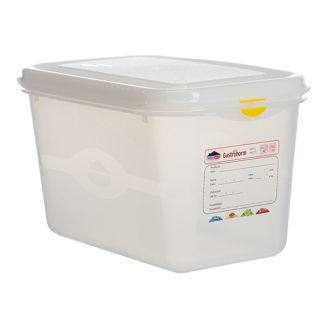 Denox voedseldoos 4,3 liter 1/4 GN