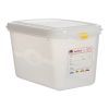 Denox voedseldoos 4,3 liter 1/4 GN