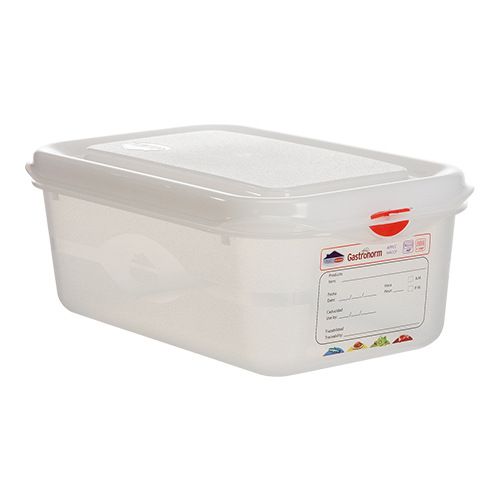 Denox voedseldoos 2,8 liter 1/4 GN