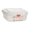 Denox voedseldoos 1,1 liter 1/6 GN
