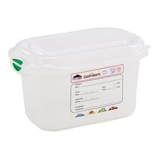 Denox voedseldoos 1,0 liter 1/9 GN
