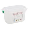 Denox voedseldoos 1,0 liter 1/9 GN
