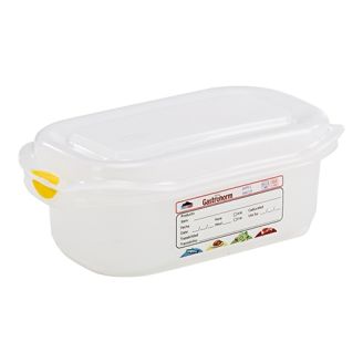 Denox voedseldoos 0,6 liter 1/9 GN