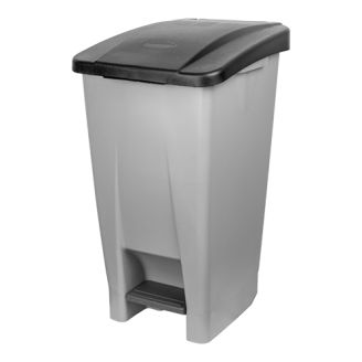 Pedaalafvalbak verrijdbaar 60 liter