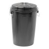 Afvalvat inclusief deksel 95 liter