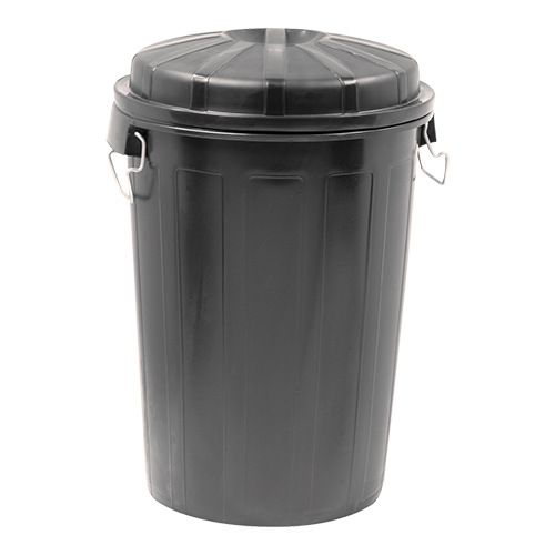 Afvalvat inclusief deksel 95 liter