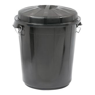 Afvalvat inclusief deksel 70 liter