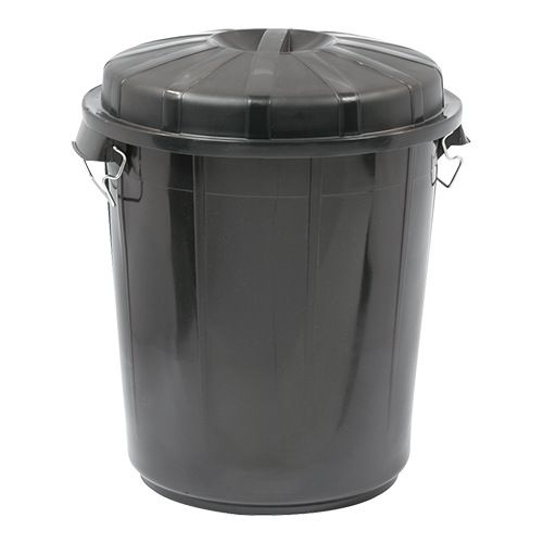 Afvalvat inclusief deksel 70 liter