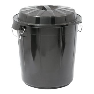 Afvalvat inclusief deksel 50 liter