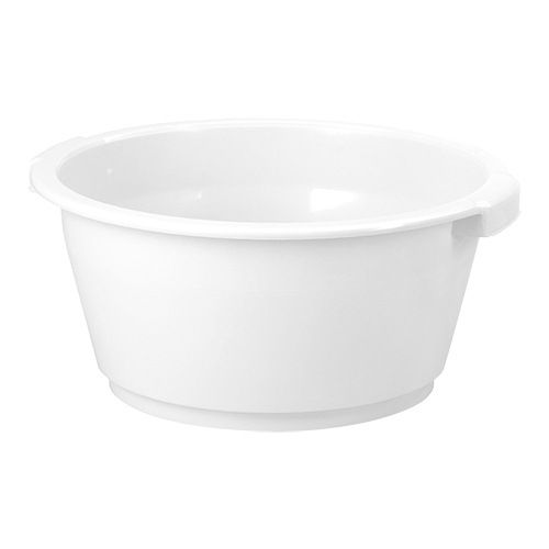 Restbak Ø510 mm wit