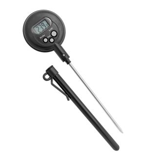 Thermometer digitaal zwart