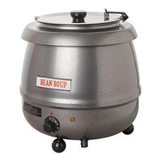 Bistro soepketel - 10 liter, rustiek grijs