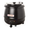 Bistro soepketel - 10 liter, zwart