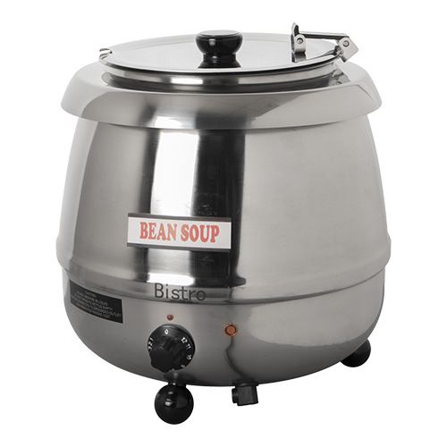 Bistro soepketel - 10 liter, RVS