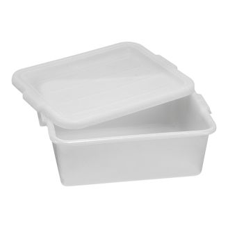Ingredientenbak met deksel 30 liter wit