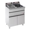 Stilfer Elektrische friteuse Chiavari - met deuren, 2x 9 liter
