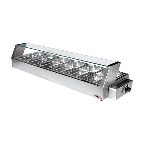 Stilfer Elektrische bain-marie - topunit, 6x 1/3 GN