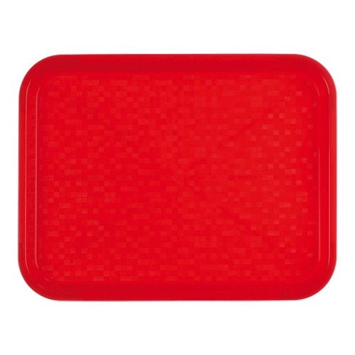 Roltex Dienblad poly - rood - 34,5x26,5 cm