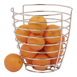 Fruitmand verchroomd diam. 240 mm