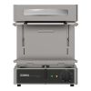 Tecnoinox Elektrische 2-zone salamander - grill hoogte instelbaar