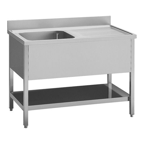 Spoeltafel 1200 mm (bak-links)