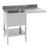 Spoeltafel 1200 mm (bak-links)