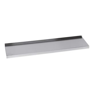 RVS Wandschap 1600 mm met opstand