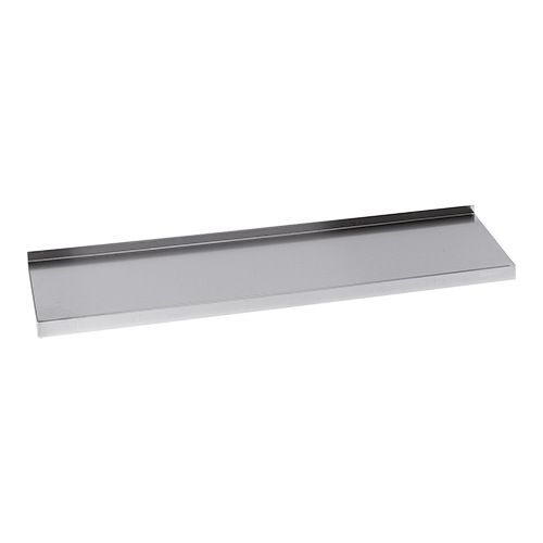 RVS Wandschap 1600 mm met opstand