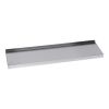 RVS Wandschap 1400 mm met opstand